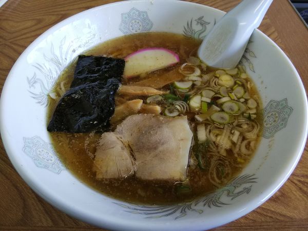 「特製手打ちラーメン」@まんぼう食堂の写真