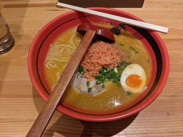 「えびそばそのまま味噌830円」@えびそば一幻 新宿店の写真