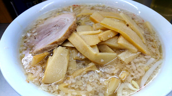 「【夜】メンマラーメン」@ホープ軒 千駄ヶ谷本店の写真