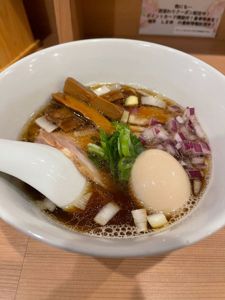 「特製煮干そば（1000円）」@麺亭しま田の写真