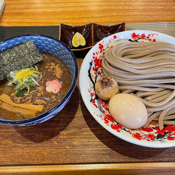 「濃厚豚骨魚介つけめん」@中華蕎麦 沙羅善の写真