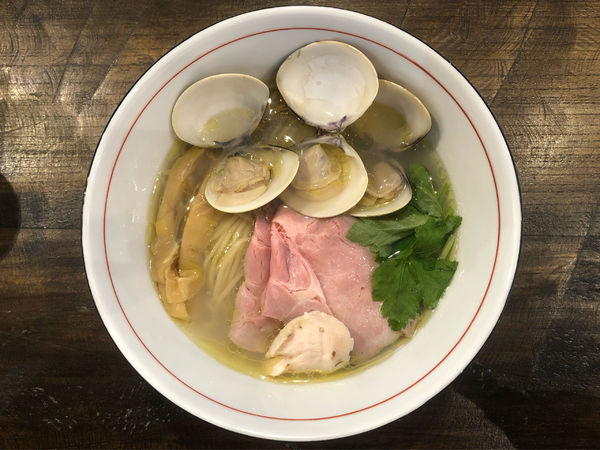 「蛤そば」@自家製麺 オオモリ製作所の写真