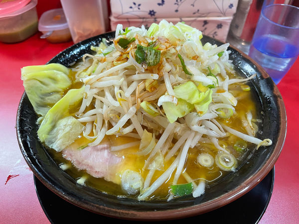 「野菜ラーメン」@家系ラーメン とらきち家の写真