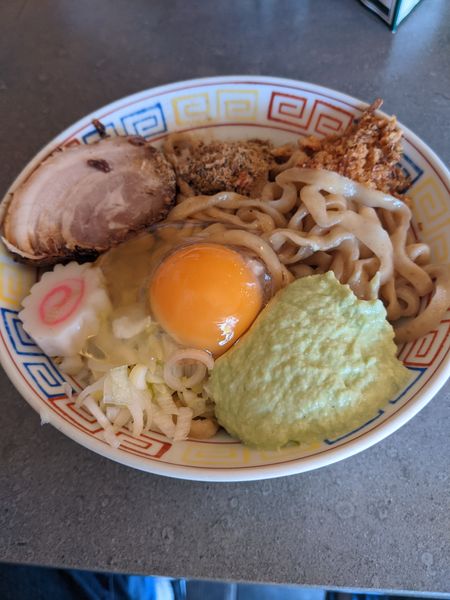 「グルグルまぜそば」@GURU GURU SIROHEBI NOODLEの写真