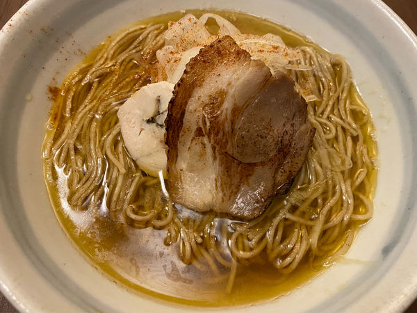 「煮干そば」@煮干そば 藍の写真