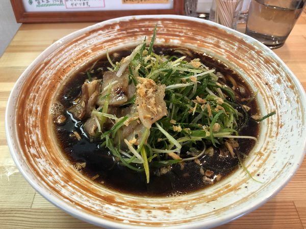 「イベリコ豚ネギそば」@らーめん 彩哲 ～isato～の写真