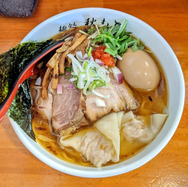 「特製  塩  細麺　1,150円」@麺処 秋もとの写真