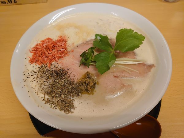 「鶏白ポタージュSOBA」@らーめん よこ田の写真