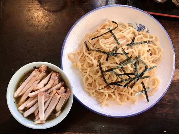 「キリンラガービール → チャーシューつけそば」@丸長 荻窪本店の写真