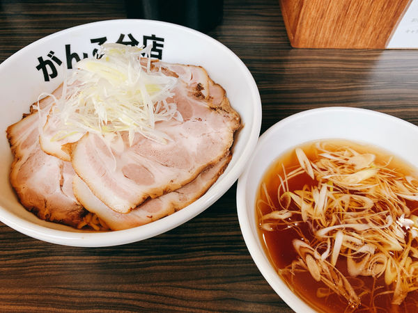 「太湖豚の脂ソバ」@元祖一条流がんこ 総本家(二代目)の写真