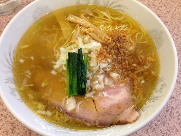 「塩ねぎラーメン」@ラー麺専門店 こしがやの写真