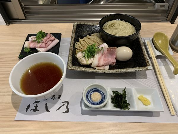 「特性つけそば」@清湯醤油 ほし乃の写真