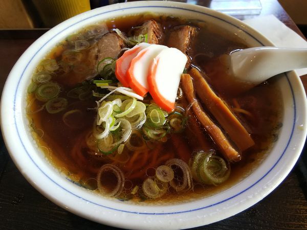 「中華そば　並盛り」@中華そば 大石家 諏訪店の写真