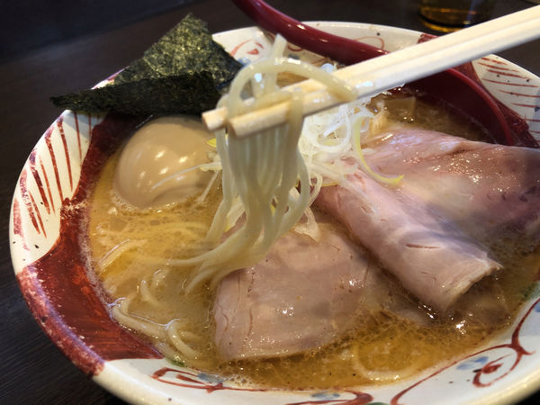 「特製海老塩そば」@中華そば 秋生の写真