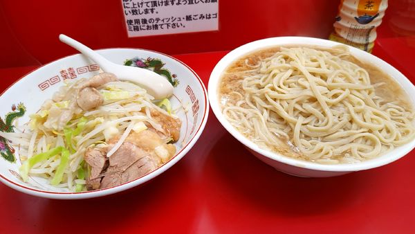 「麺増し大豚（ヤサイアブラ）￥９８０」@ラーメン二郎 京急川崎店の写真