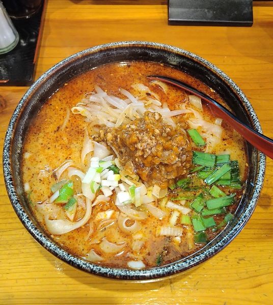 「麻辣刀削麺 650円＋税」@刀削麺 喜祥の写真
