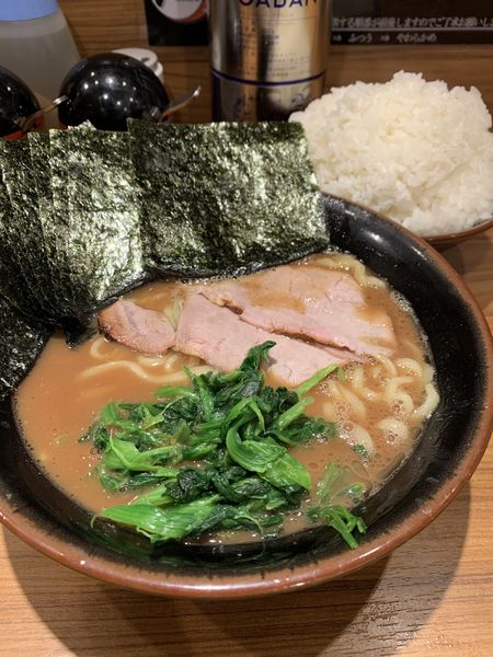 「ラーメン」@横浜家系らーめん 輝道家の写真
