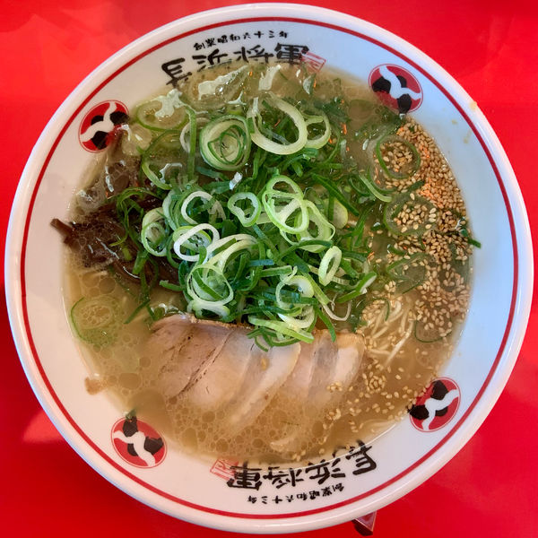 「初代長浜ラーメン(550円)」@二代目長浜将軍 那珂川本店の写真
