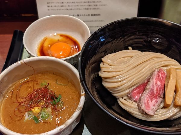 「限定　満天　1200円」@つけ麺 繁田の写真
