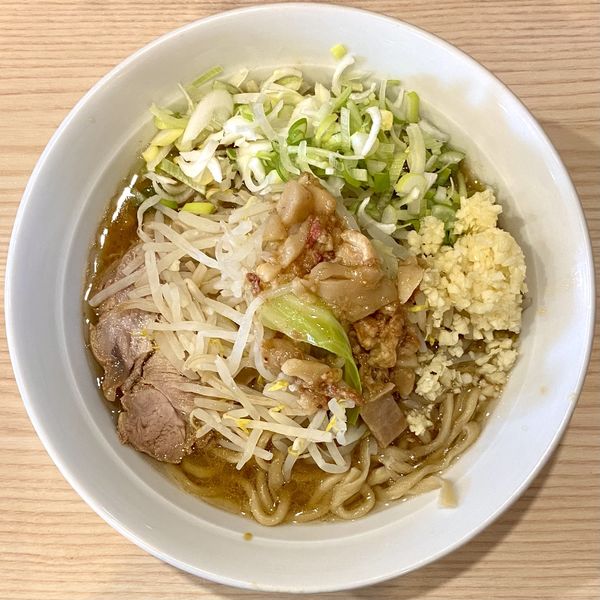 「ラーメン小 ¥750円（ネギ＋50円）」@Smart Pigの写真