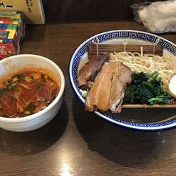 辛いつけめん(太麺) 850円