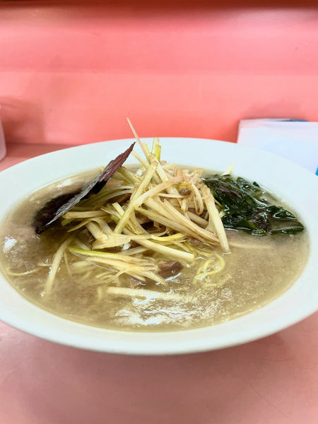 「ネギラーメン　中盛り」@ラーメンショップ 石川店の写真