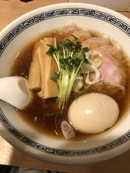 「特製中華そば」@中華そば ます田の写真