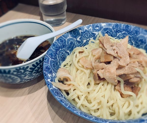 「つけ麺（￥650）＋中盛（￥50）」@肉厚わんたん麺と手作り焼売 ら麺亭 浅草支店の写真