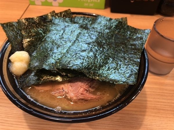 「ラーメン　海苔増し」@紫蔵の写真