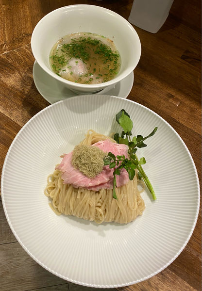 「塩つけ麺¥980 (裏メニュー)」@創作麺工房 鳴龍の写真