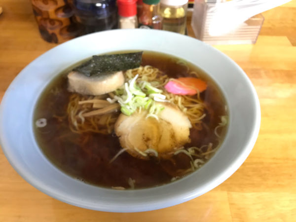 「昔中華そば」@らーめん中濱屋の写真