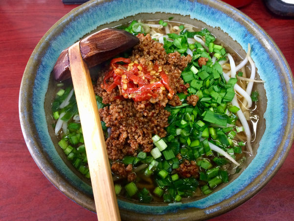 「極辛ニラソバ」@玉蘭の写真