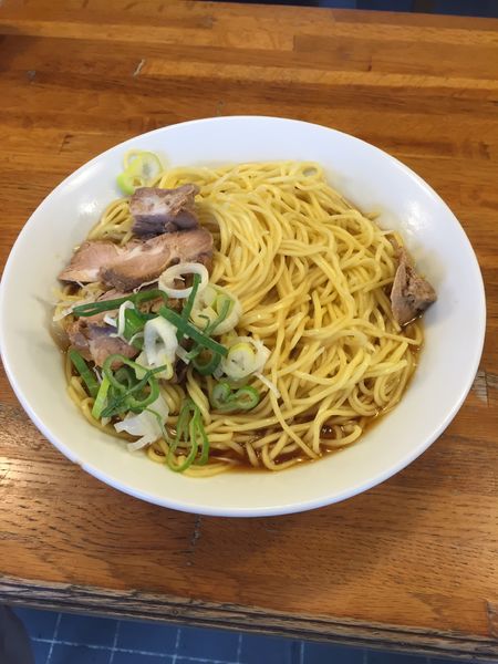 「肉そば（大盛り）」@自家製麺 伊藤の写真