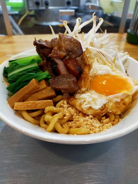 「汁なし」@つけ麺・汁なし専門店 R 中村店の写真