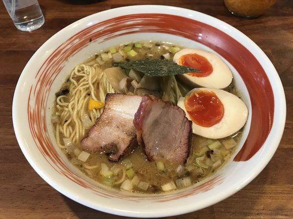 「味噌そば 850円 + クーポン味玉」@麺屋 悠の写真