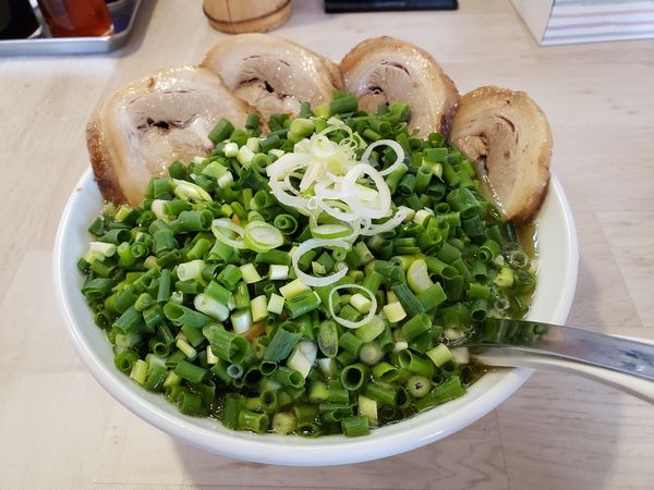 「青ねぎチャーシューメン」@佐野青竹手打ちラーメン いしかりの写真