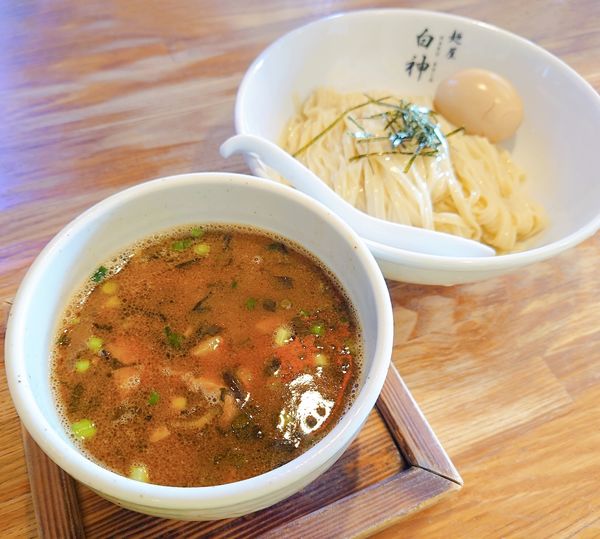「味玉つけ麺」@二代目 白神の写真