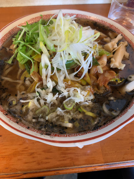 「深谷ねぎ肉ラーメン」@畔鐘の写真