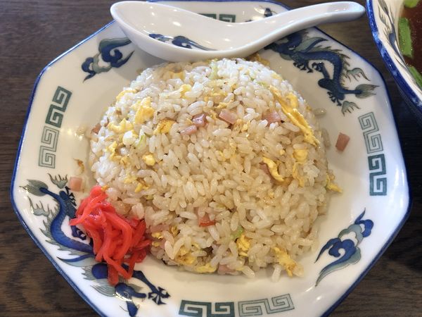 「ラーメンセット　￥７１５」@台湾料理 千華 鳴海本店の写真