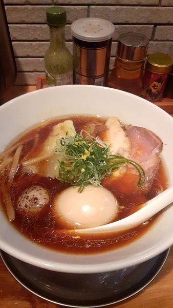 「醤油SOBA(味玉)」@麺処 源玄の写真
