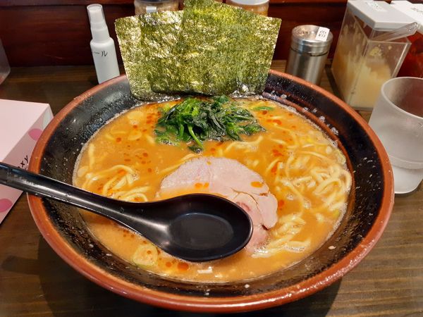 「味噌らーめん、大盛」@南大沢らーめん家の写真