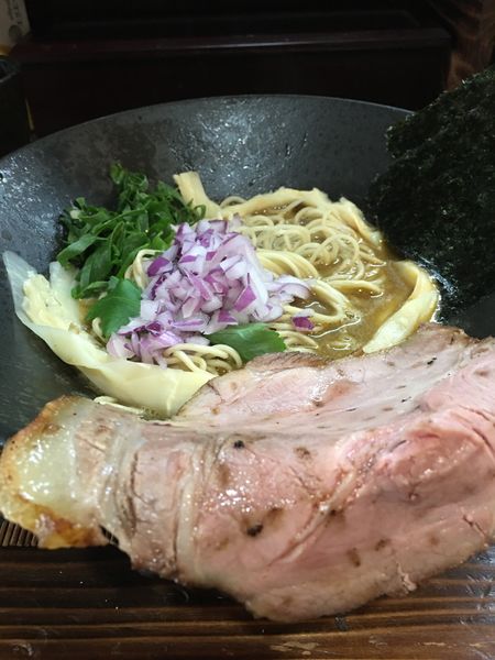「モクズガニ豚骨ラーメン」@和歌山家の写真