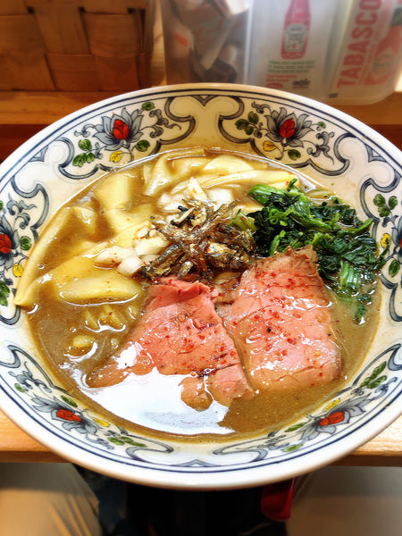 「煮干しラーメン」@すごいビーフ煮干しラーメン ビーフキッチンスタンド 秋葉原店の写真