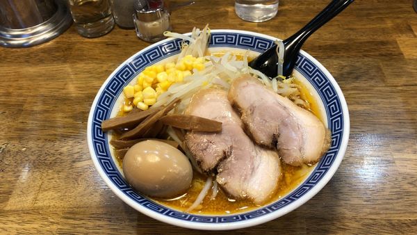 「味玉味噌らーめん」@拉麺アイオイの写真