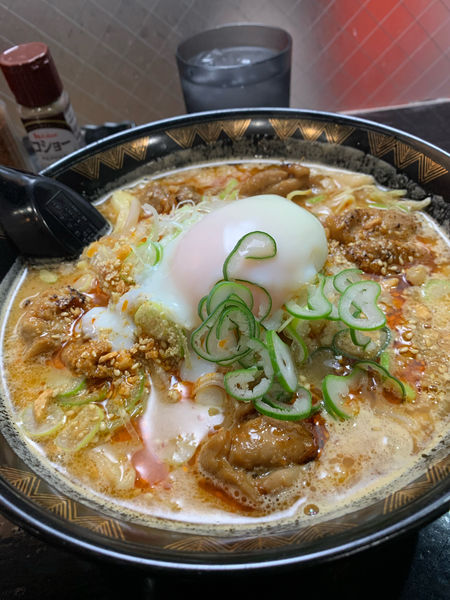 「ホルモン味噌ラーメン」@麺や 黒助の写真