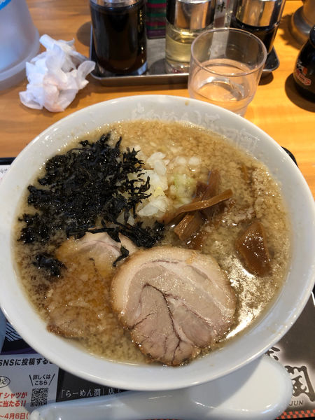 「燕三条ラーメン潤」@らあめん花月嵐 方南町店の写真