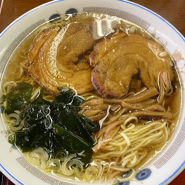 「醤油ラーメン＋チャーシュー１枚」@天の川の写真