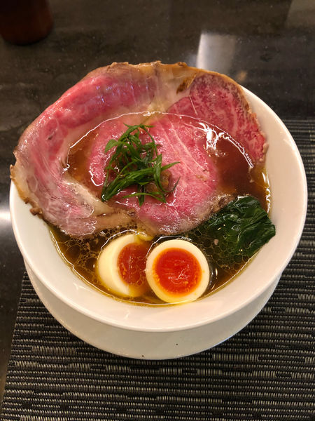 「和牛チャーシュー麺」@MENSHOの写真