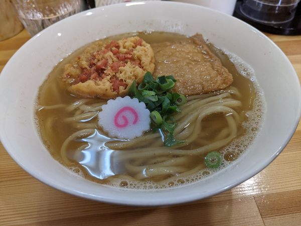 「京小麦麺　電さん作　でん兵衛」@らーめん 桐麺 本店の写真