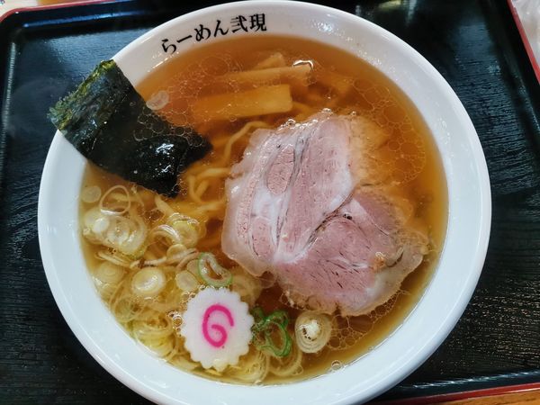 「しょうゆらーめん」@青竹手打ちらーめん 弐現の写真